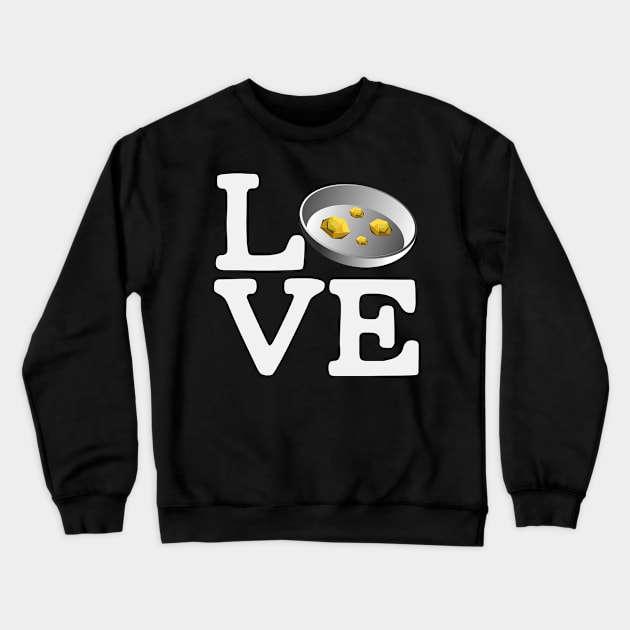 Gold Prospecting Love | Gold Rush Panning Nuggets Crewneck Sweatshirt by DesignatedDesigner